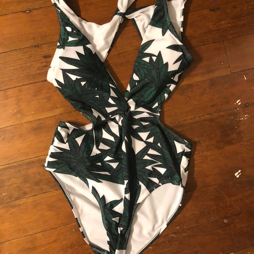 Tropical One Piece Swimsuit